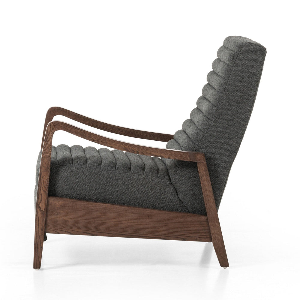 
                
                    Load image into Gallery viewer, Chance Recliner - FIQA Boucle Charcoal - #shop_name Chairs
                
            