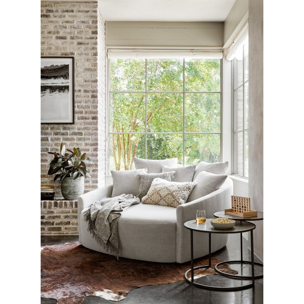 Chloe Media Lounger - Delta Bisque - #shop_name Sofas