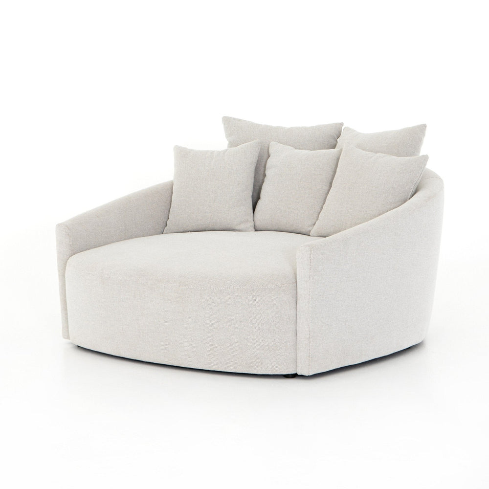 Chloe Media Lounger - Delta Bisque - #shop_name Sofas