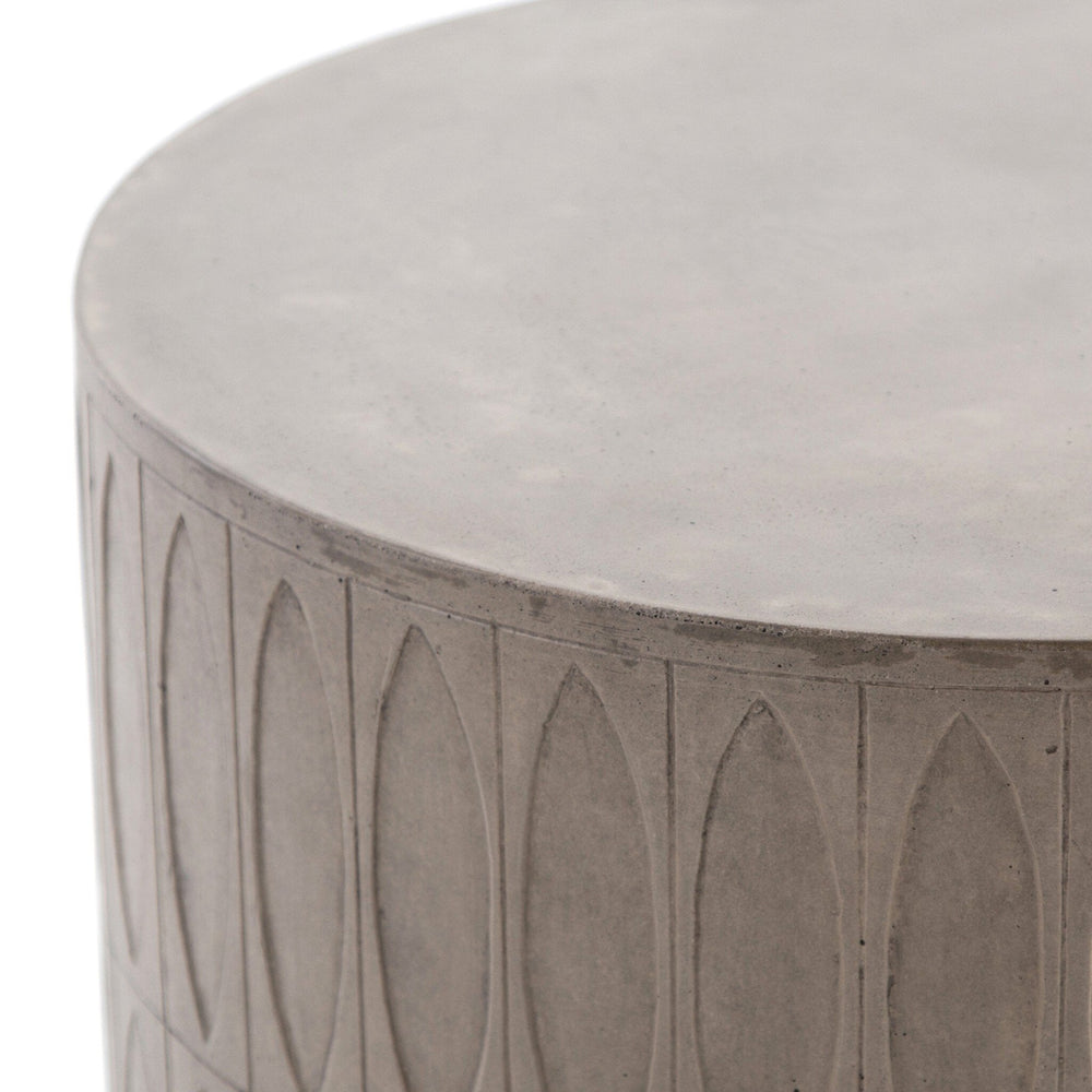 Colorado End Table - Grey Concrete - #shop_name Outdoor Tables & Storage