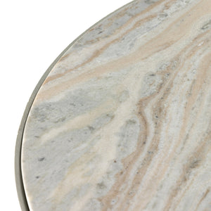 Corbett Coffee Table - Creamy Taupe Marble - #shop_name Coffee Tables