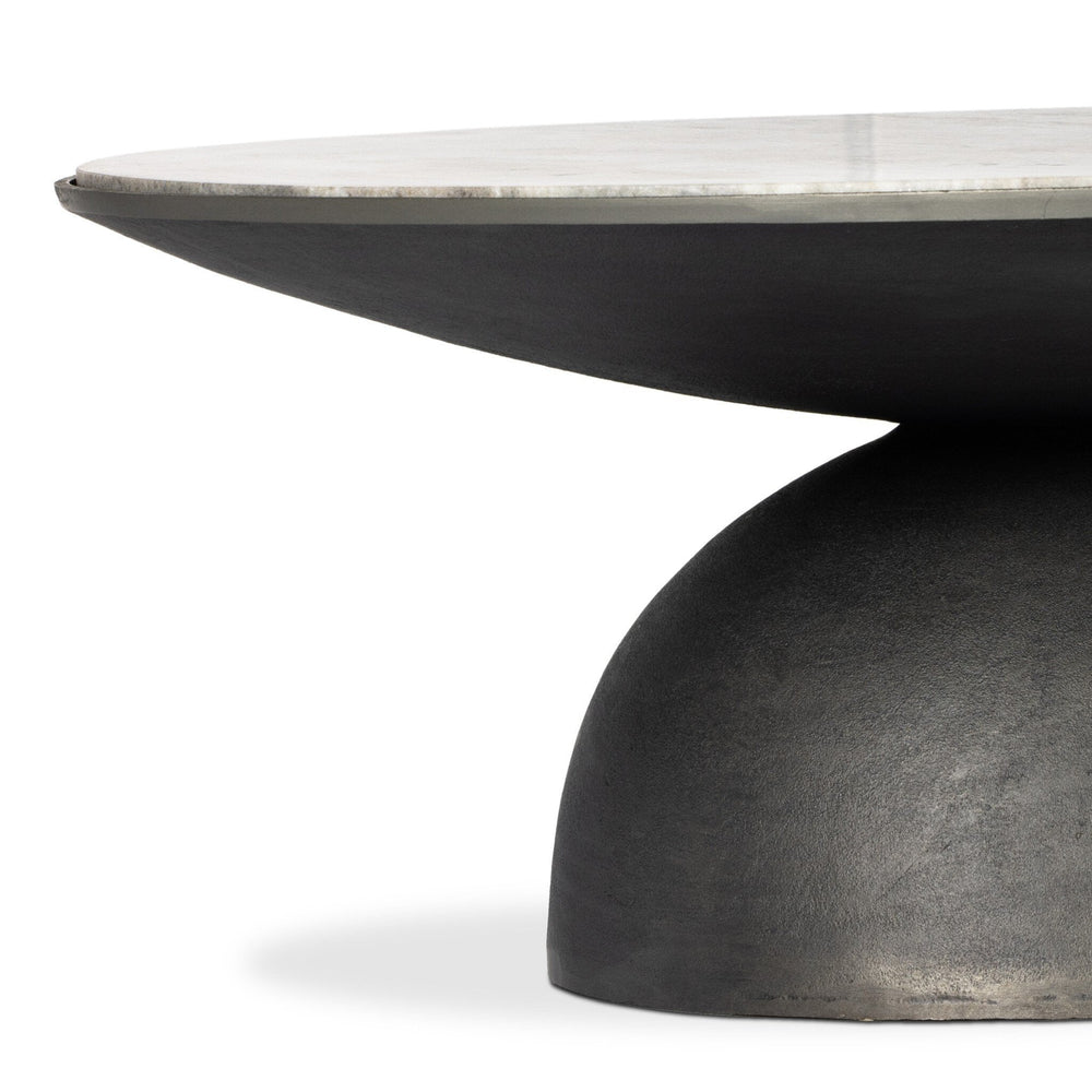 
                      
                        Corbett Coffee Table - River Grey Marble Solid - #shop_name Coffee Tables
                      
                    