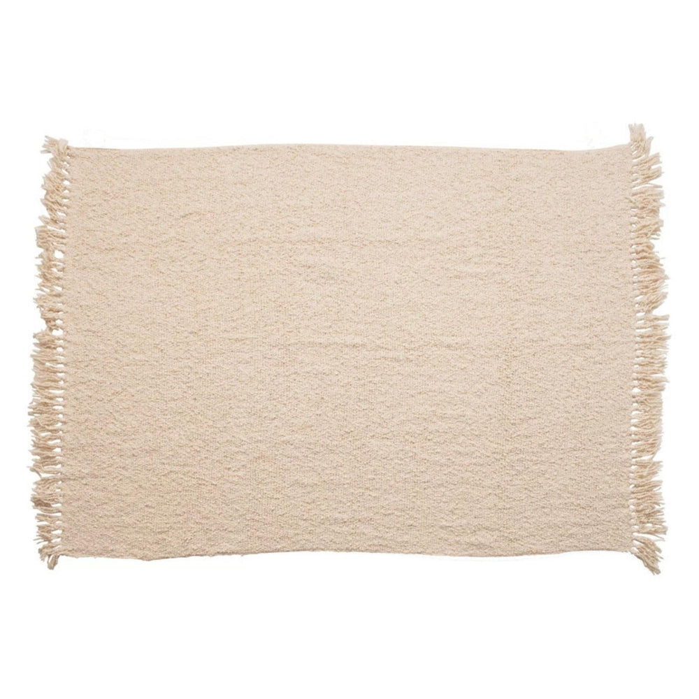 
                      
                        Cotton Blend Boucle Throw with Fringe - #shop_name Throws
                      
                    