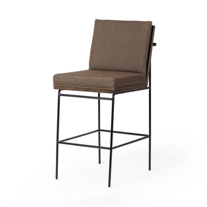 Crete Bar + Counter Stool - FIQA Boucle Cocoa - #shop_name Chairs