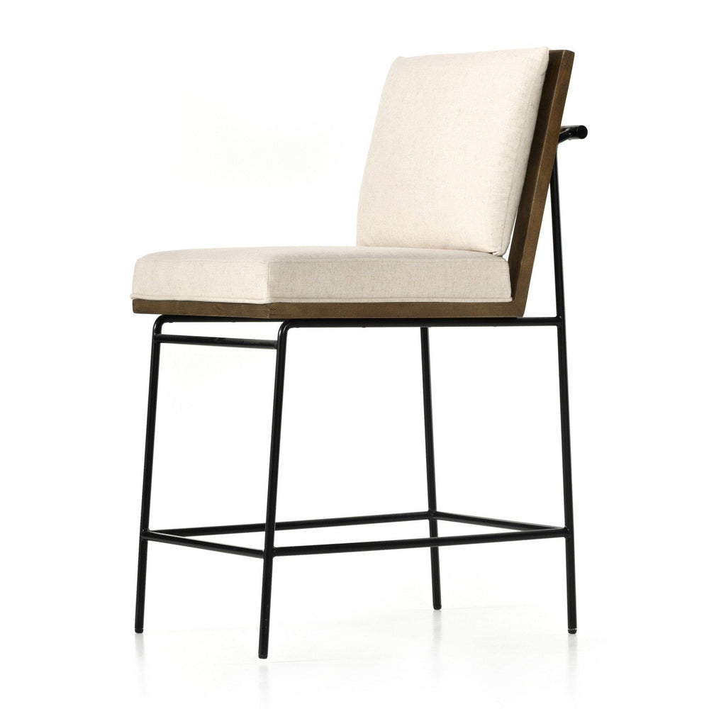 
                
                    Load image into Gallery viewer, Crete Bar + Counter Stool - Savile Flax - #shop_name Chairs
                
            