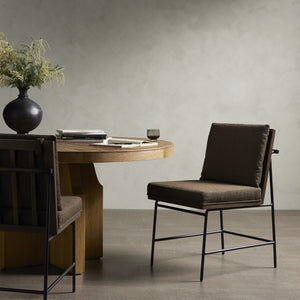 Crete Dining Chair - FIQA Boucle Cocoa - #shop_name Chairs