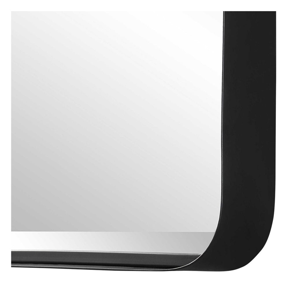 
                      
                        Crofton Large Black Mirror - #shop_name Mirror
                      
                    