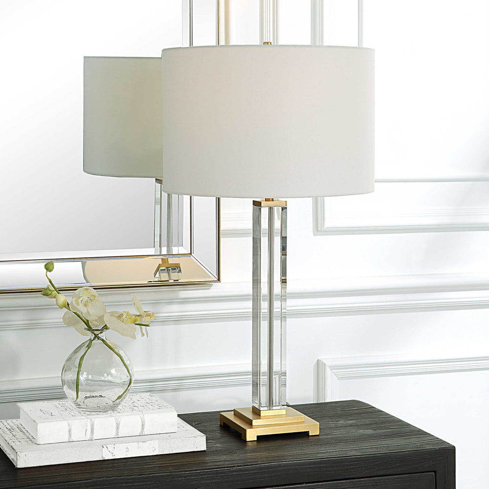 
                      
                        Crystal Column Table Lamp - #shop_name Table Lamps
                      
                    