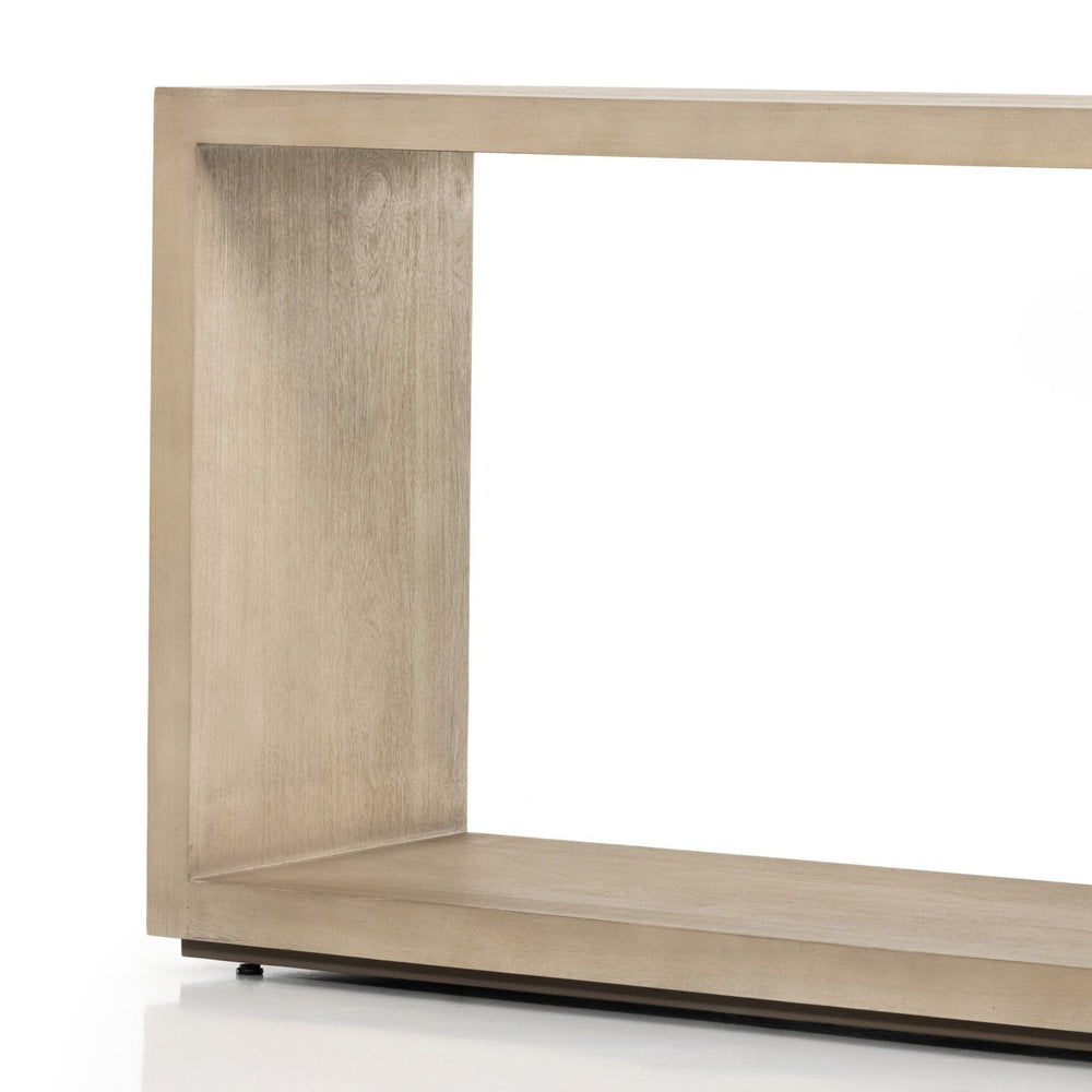 
                      
                        Darian Console Table - White Mahogany - #shop_name Console Tables
                      
                    