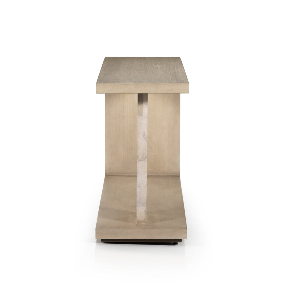 
                      
                        Darian Console Table - White Mahogany - #shop_name Console Tables
                      
                    