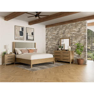 Davie Upholstered Queen Bed - #shop_name Bed
