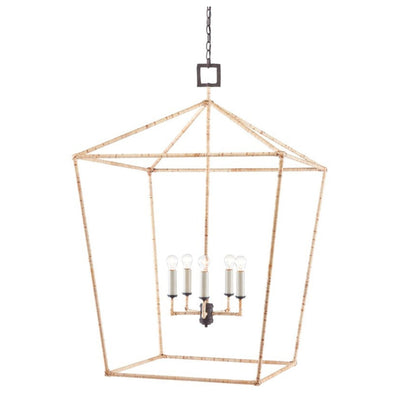 Denison Rattan Grande Lantern