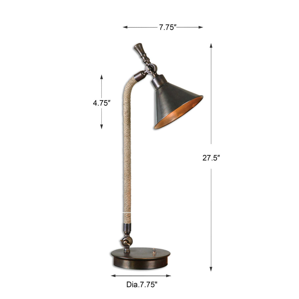 
                
                    Load image into Gallery viewer, Duvall Desk Lamp - #shop_name Table Lamps
                
            