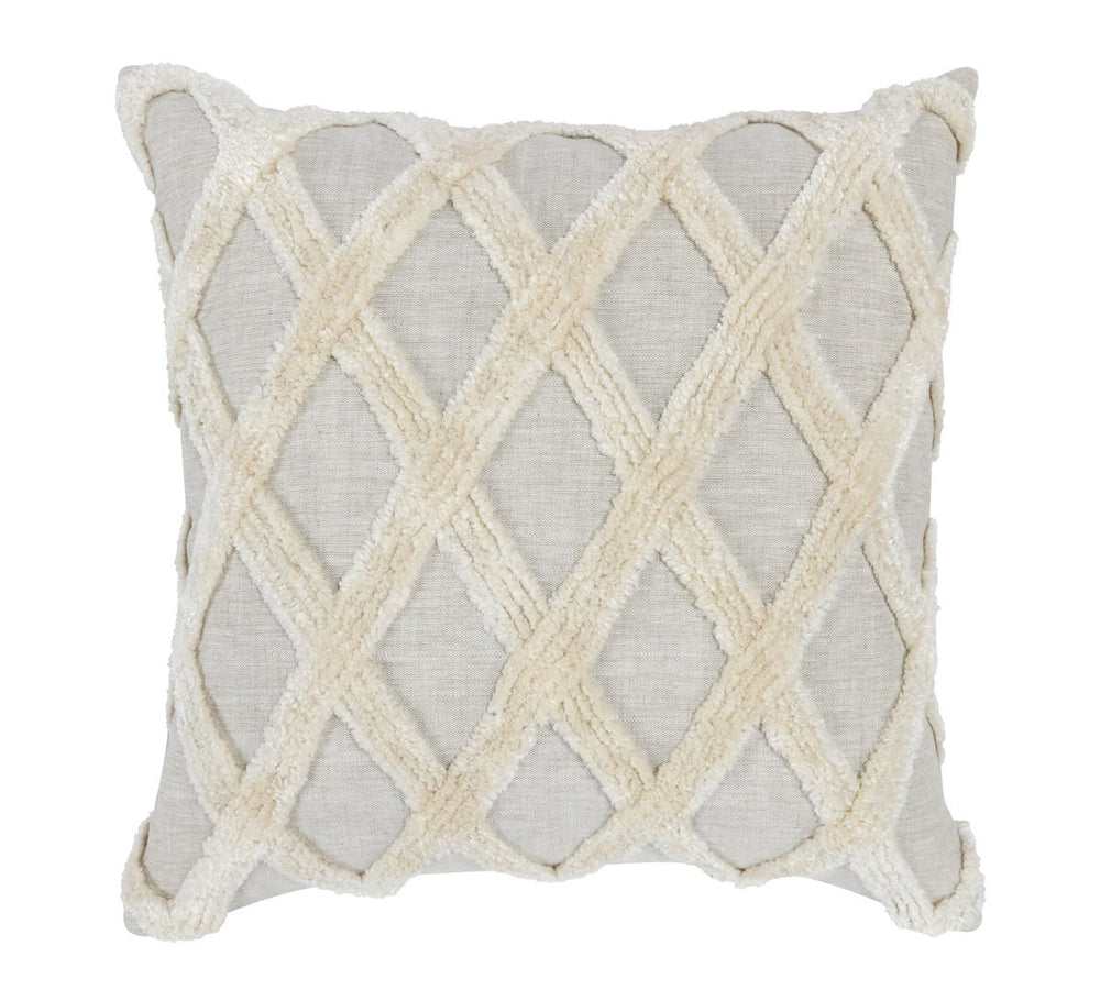 Ellett Natural/Ivory Pillow, Set of 2 - #shop_name Pillow