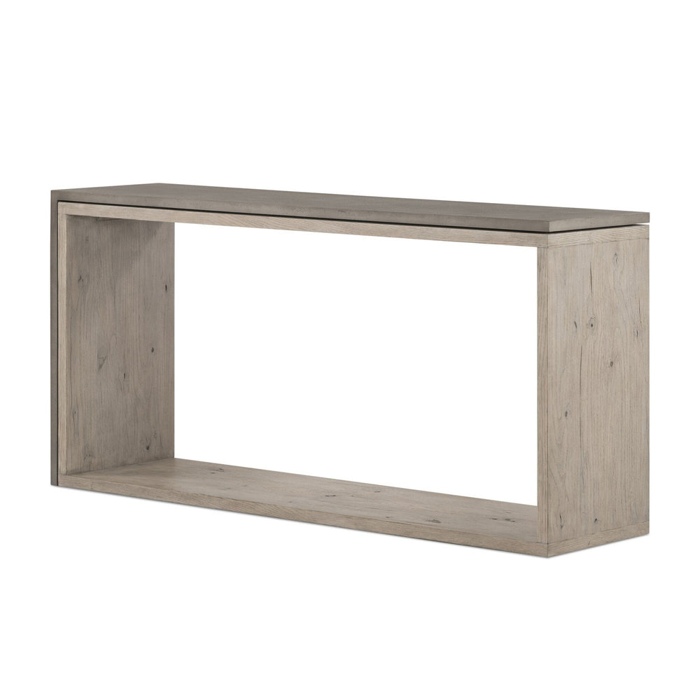 Faro Console Table - Dark Grey Concrete - #shop_name Console Tables