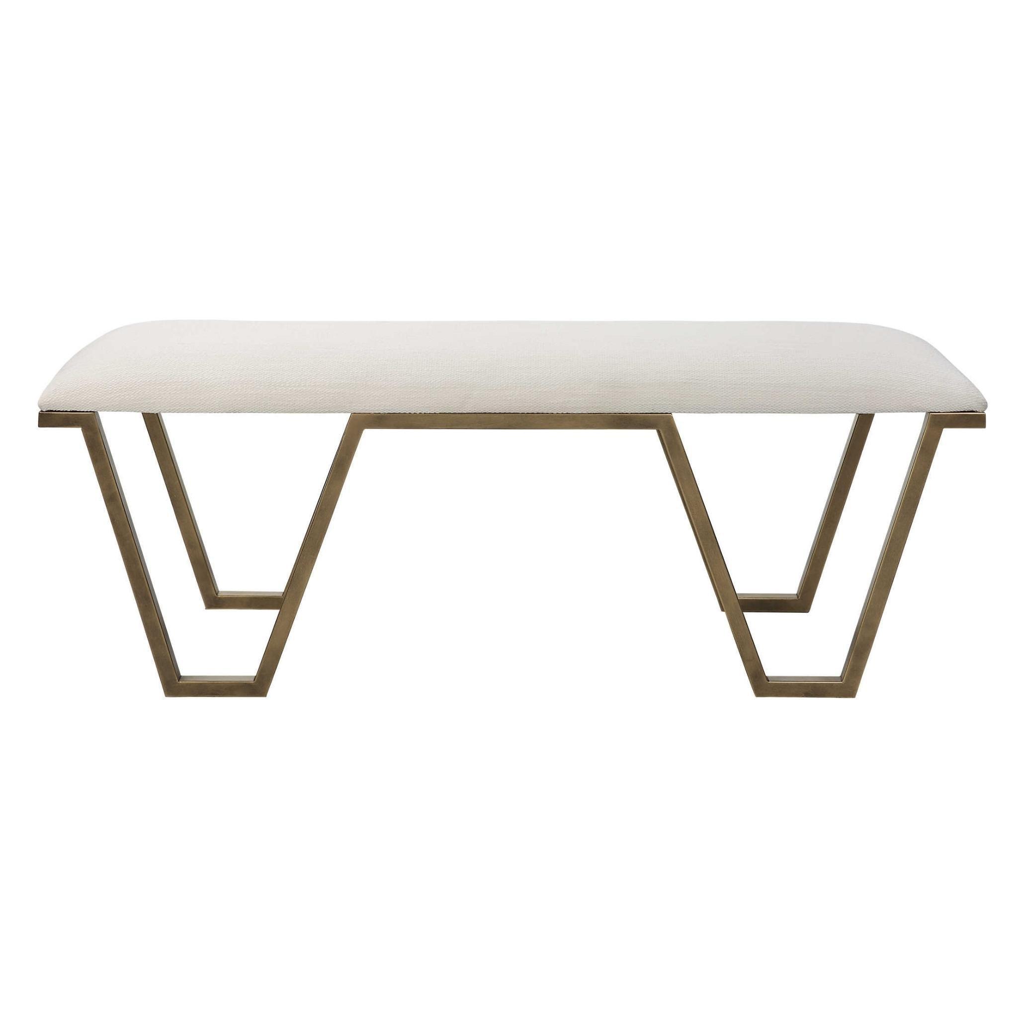 Uttermost Farrah Bench - Thumbnail 2