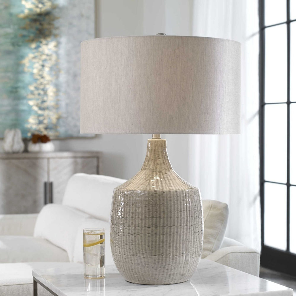 
                      
                        Felipe Table Lamp Gray - #shop_name Lamp
                      
                    