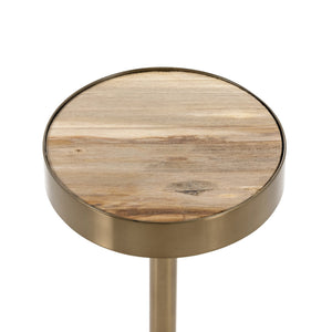 Galen End Table - Dark Petrified Wood - #shop_name Side & End Tables