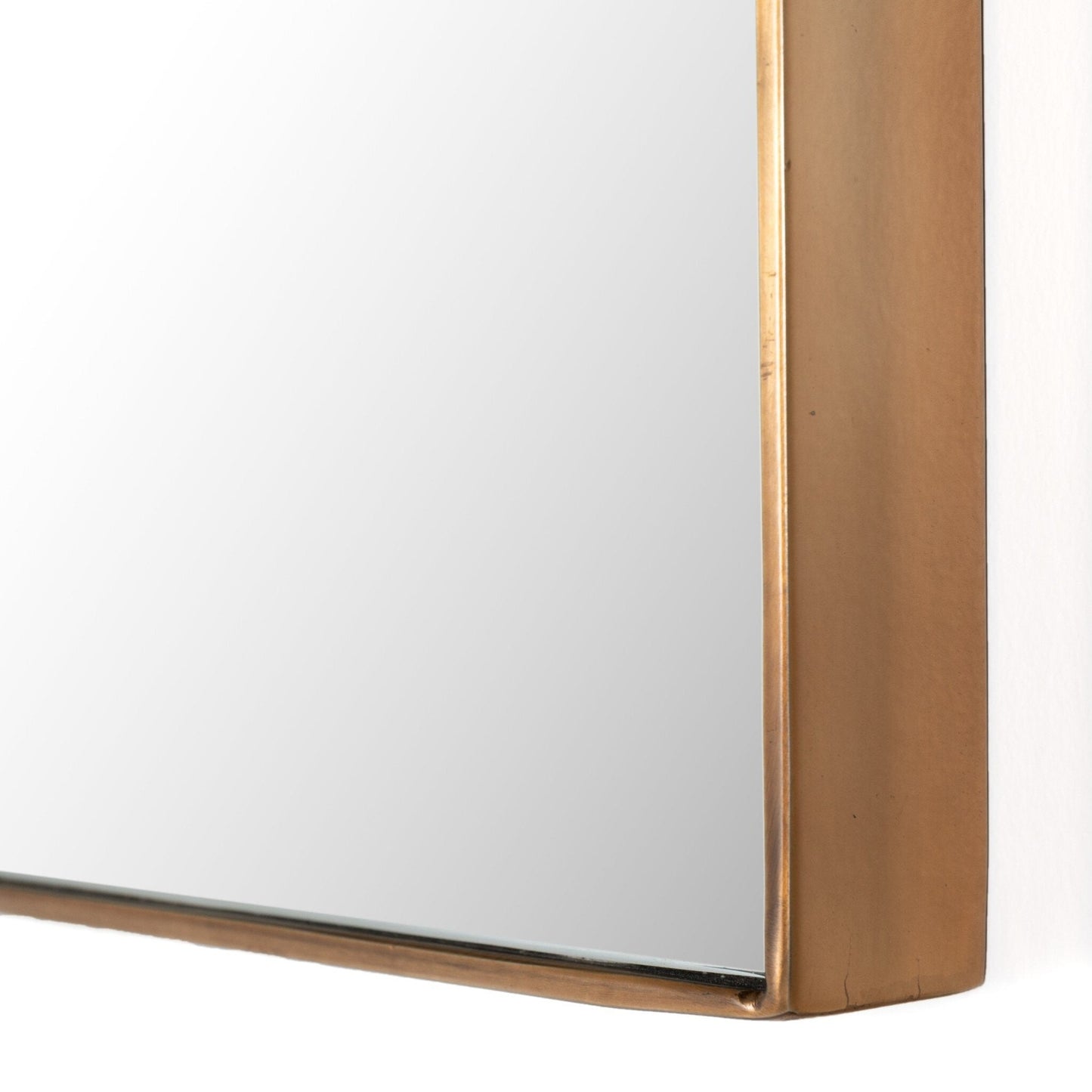 Georgina Small Mirror - Polished Brass - #shop_name Mirrors