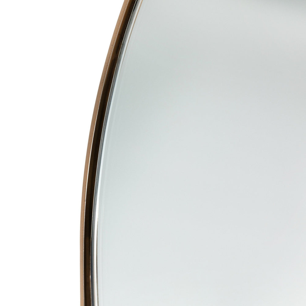 
                
                    Load image into Gallery viewer, Georgina Small Mirror - Polished Brass - #shop_name Mirrors
                
            