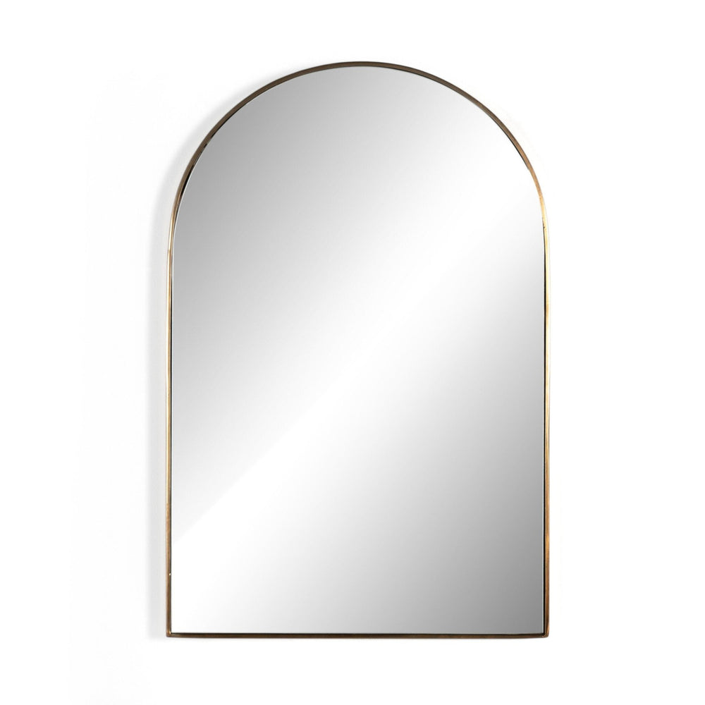 
                
                    Load image into Gallery viewer, Georgina Small Mirror - Polished Brass - #shop_name Mirrors
                
            