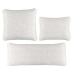 Griffin Linen Ivory Decorative Pillow - #shop_name Pillows
