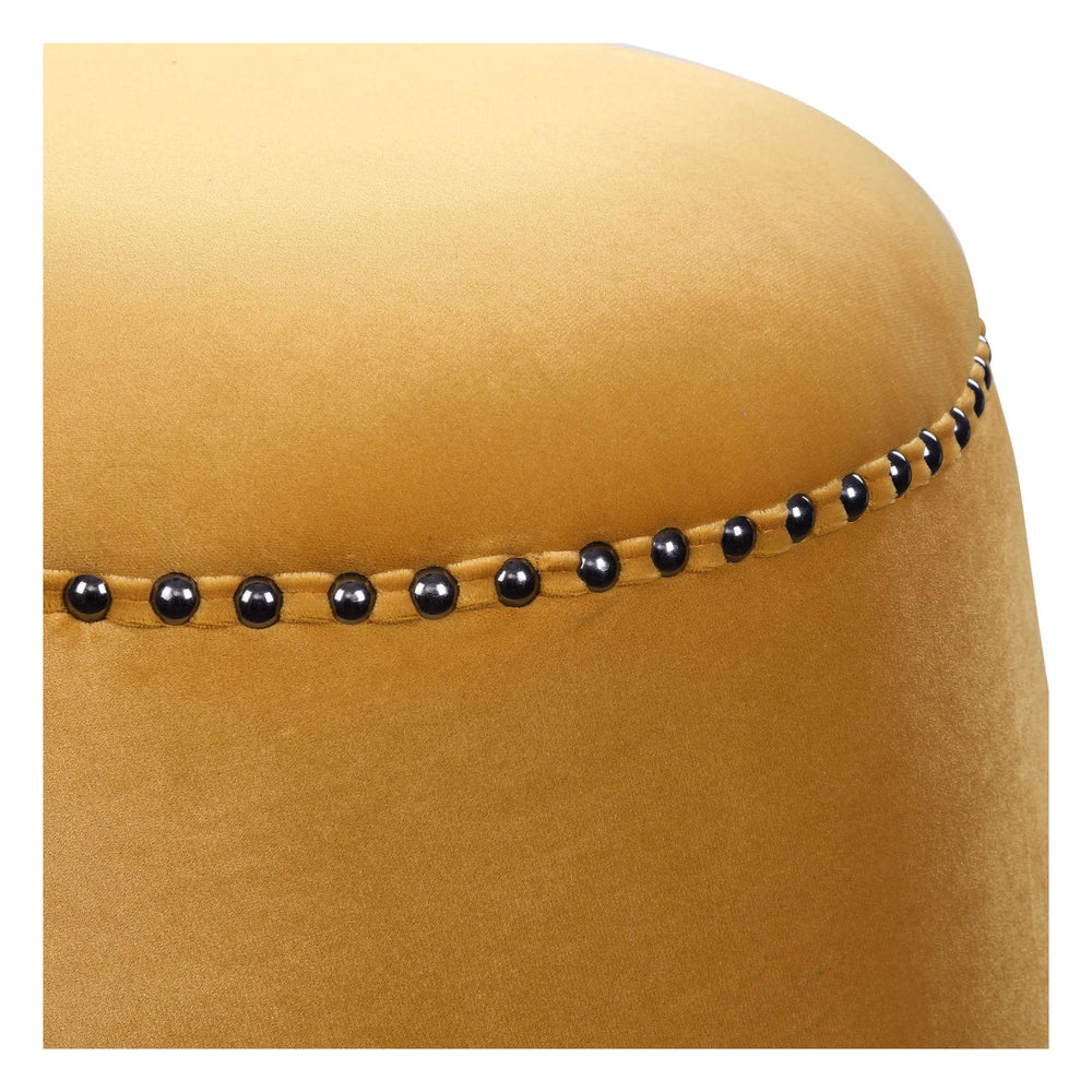 
                      
                        Gumdrop Ottoman, Mustard - #shop_name Ottomans
                      
                    