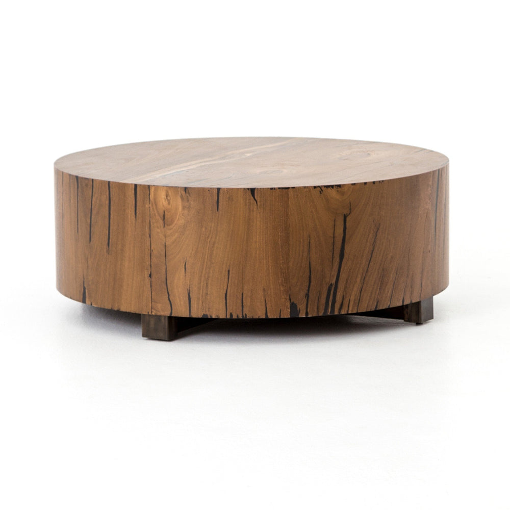 Hudson Round Coffee Table - Natural Yukas Resin - #shop_name Coffee Tables