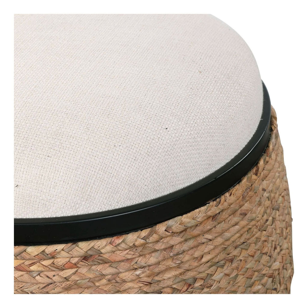 
                      
                        Island Straw Accent Stool - #shop_name Ottoman
                      
                    