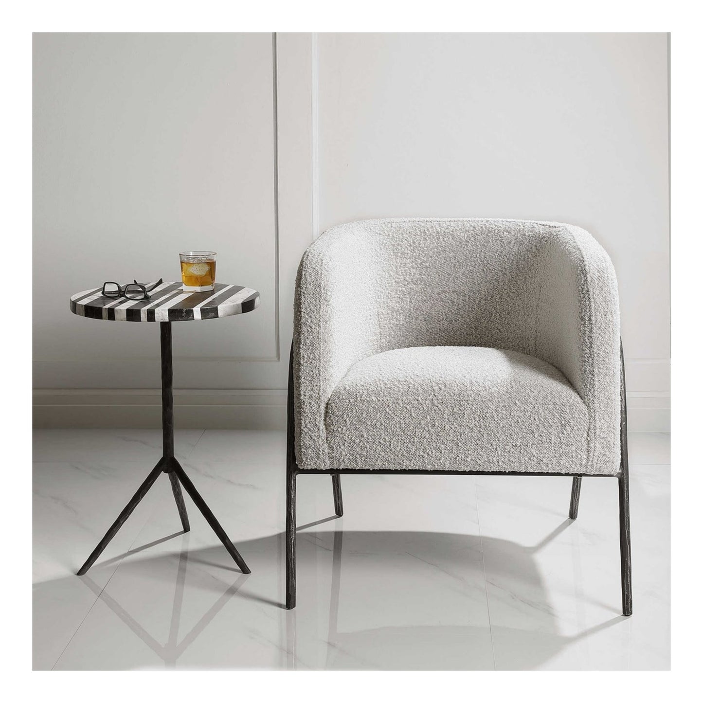 Jacobsen Accent Chair, Gray - #shop_name Chairs