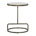 Jessenia White Marble Accent Table - #shop_name Accent Table