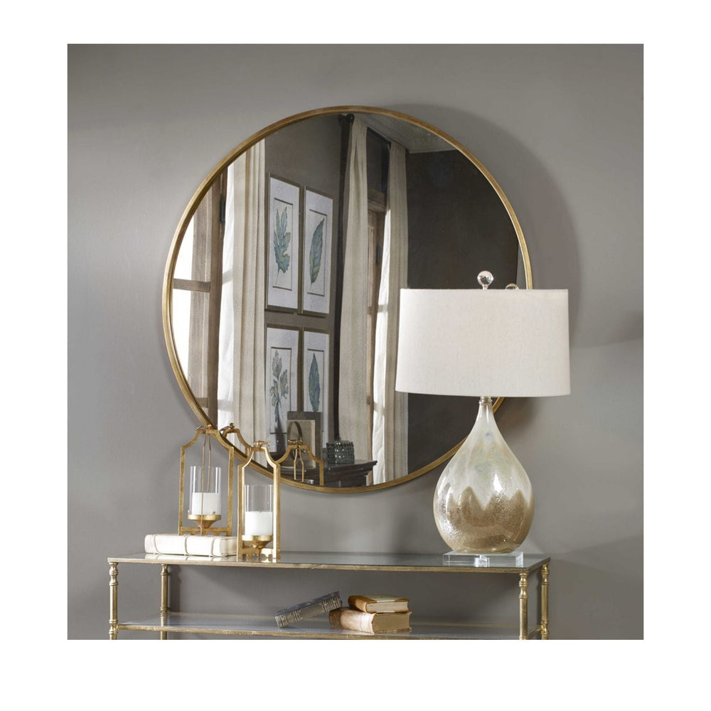 
                      
                        Junius Round Mirror - #shop_name mirror
                      
                    