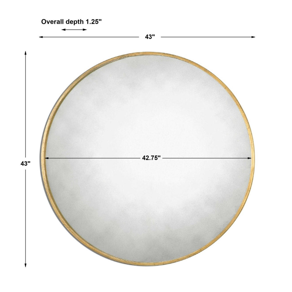 
                      
                        Junius Round Mirror - #shop_name mirror
                      
                    