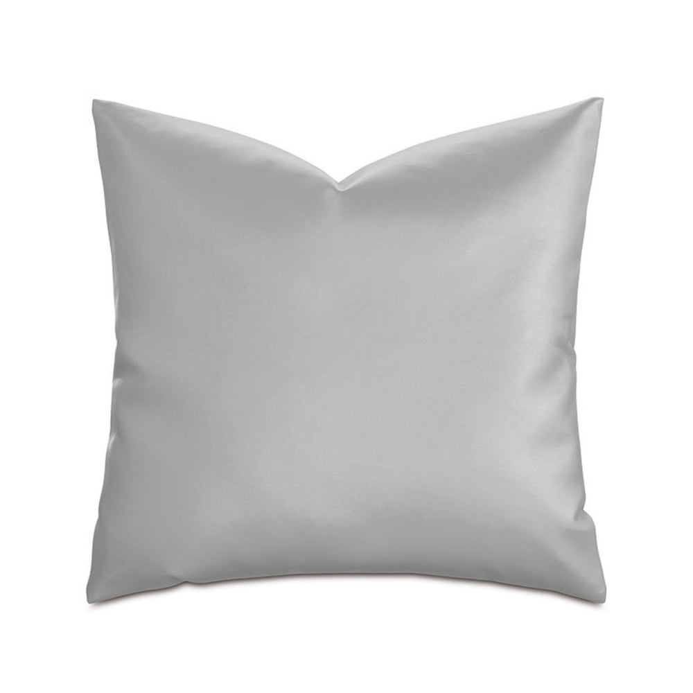 
                
                    Load image into Gallery viewer, Klein Vegan Leather Decorative Pillow in Sterling - #shop_name Pillows
                
            