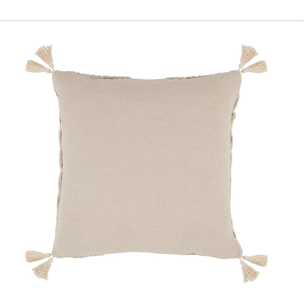 Lamar Gray/Ivory Pillows, Set of 2 - Thumbnail 2