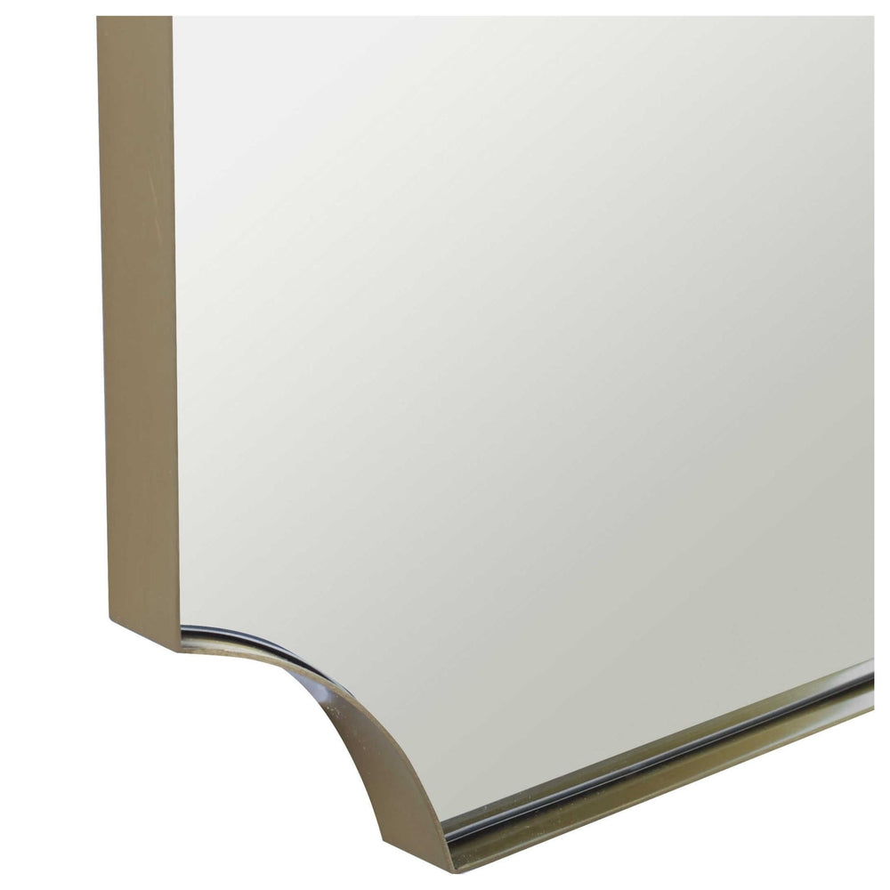 
                      
                        Lennox Brass Mirror - #shop_name Mirrors
                      
                    
