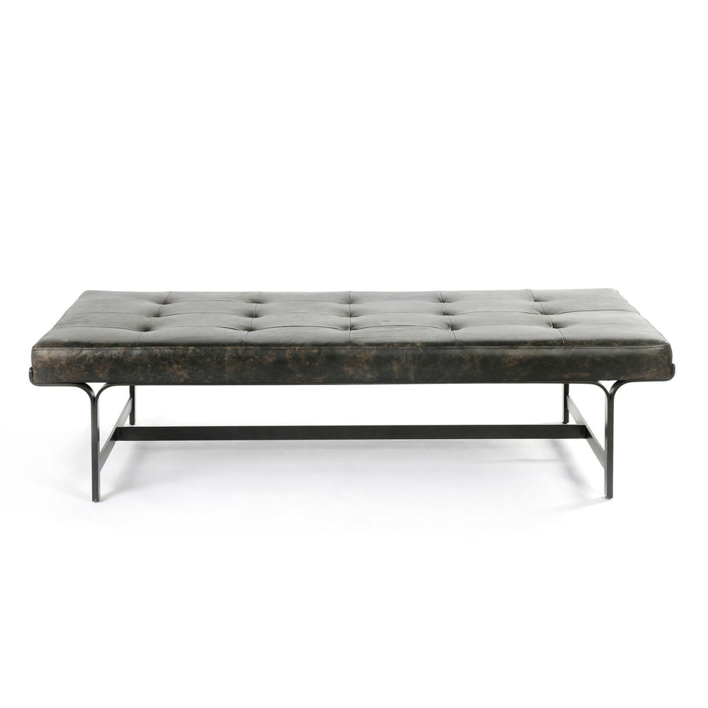 
                
                    Load image into Gallery viewer, Lindy Coffee Table - Rialto Ebony - #shop_name Ottomans &amp;amp; Stools
                
            