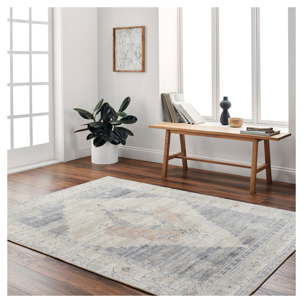 
                
                    Load image into Gallery viewer, Luca Amber, Denim, and Ivory 8&amp;#39; x 10&amp;#39; Rug - Surya x Becki Owens - #shop_name Rug
                
            