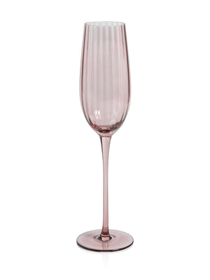 Madeleine Optic Champagne Flute Wine Glass - Set of 4