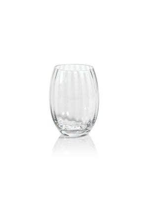 
                
                    Load image into Gallery viewer, Madeleine Optic Stemless All-Purpose Glass - Set of 4 - #shop_name
                
            