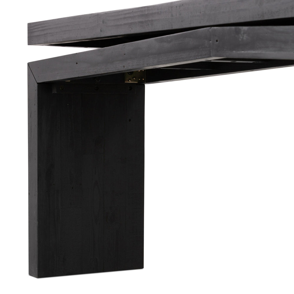 
                      
                        Matthes Reclaimed Pine Console Table - Aged Black Pine - #shop_name Console Tables
                      
                    