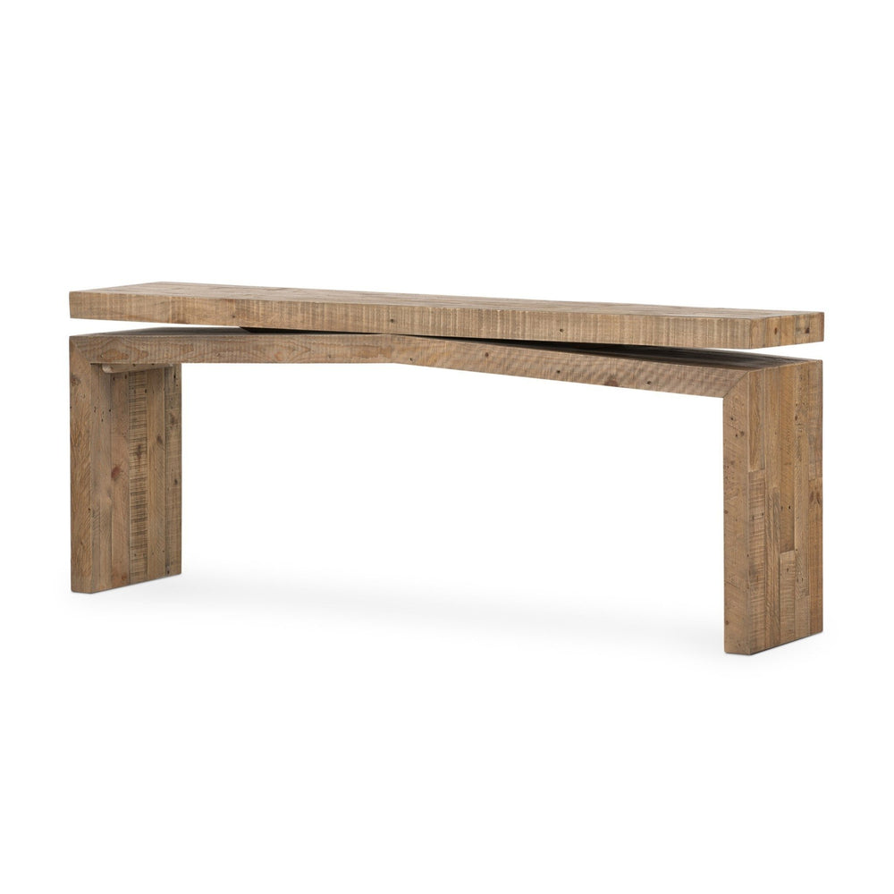 
                
                    Load image into Gallery viewer, Matthes Reclaimed Pine Console Table - Sierra Rustic Natural - #shop_name Console Tables
                
            
