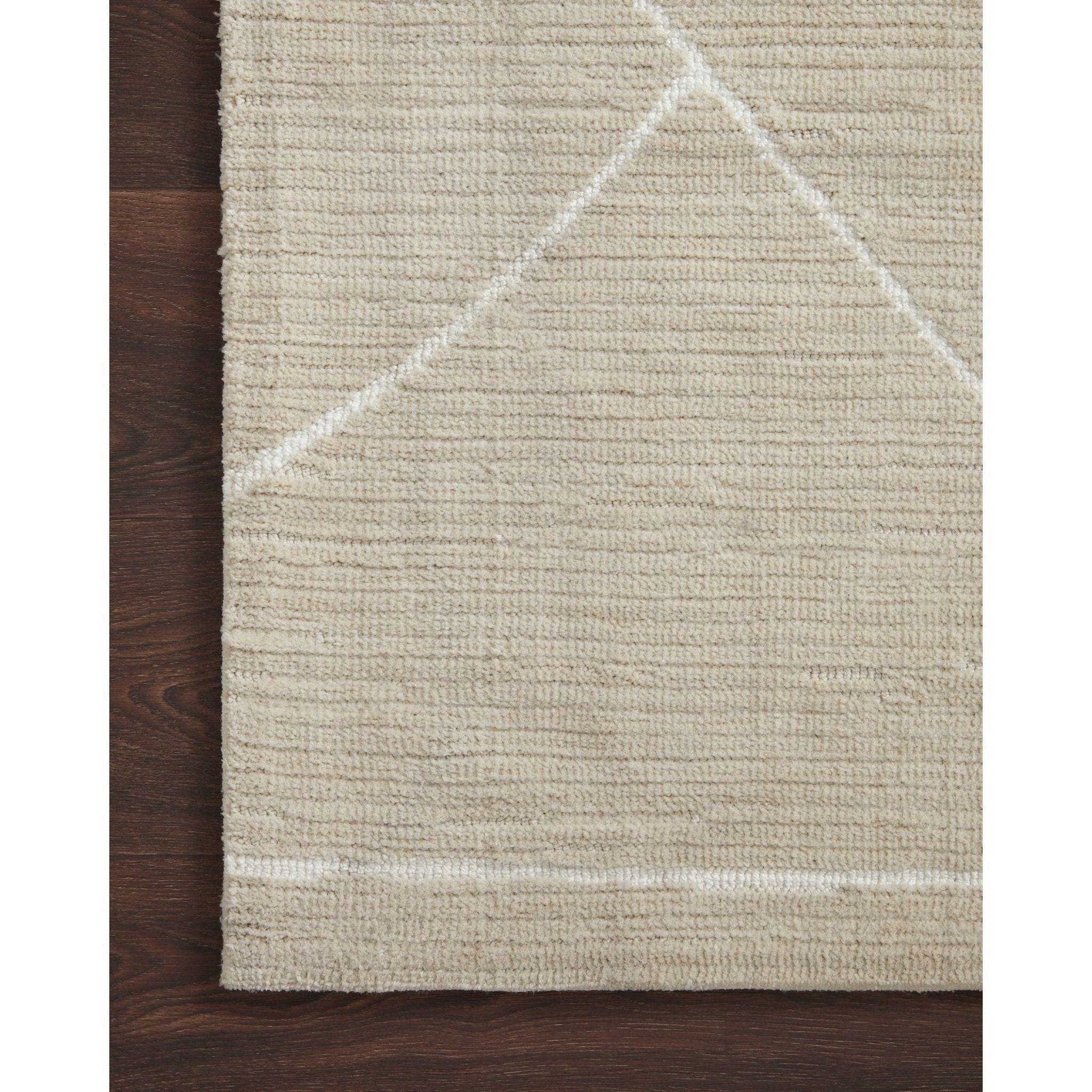 Magnolia Home Oatmeal/White Area Rug