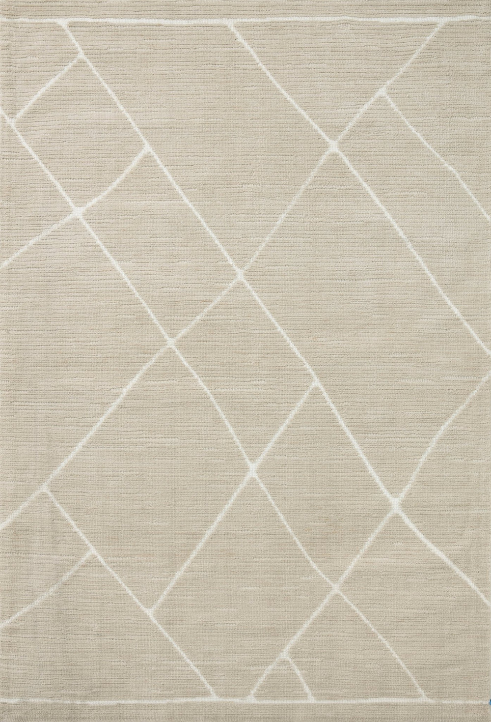 MH Oatmeal/White Area Rug - #shop_name Rug