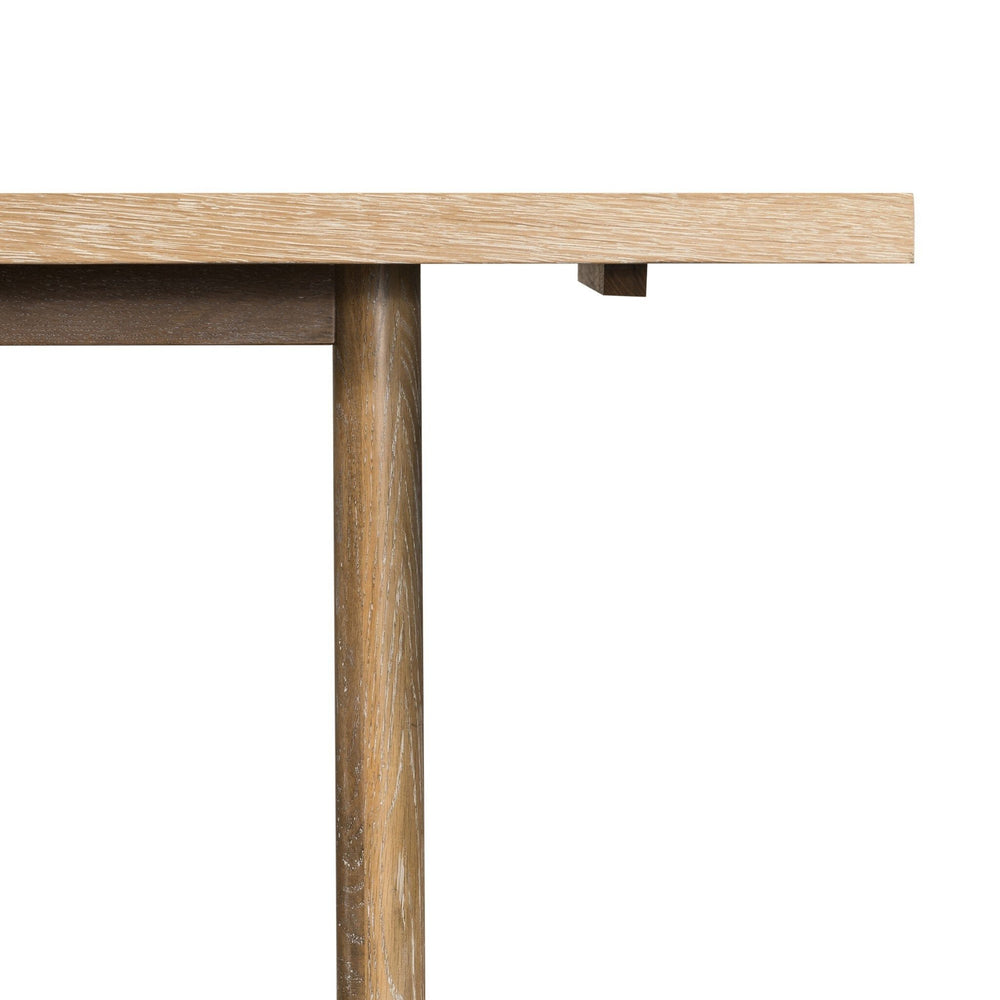 
                      
                        Mika Dining Table - Whitewashed Oak Veneer - #shop_name Dining & Kitchen Tables
                      
                    