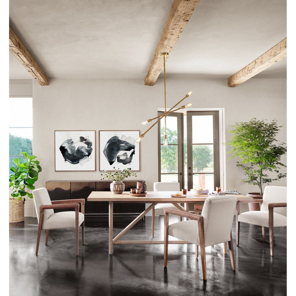 
                      
                        Mika Dining Table - Whitewashed Oak Veneer - #shop_name Dining & Kitchen Tables
                      
                    
