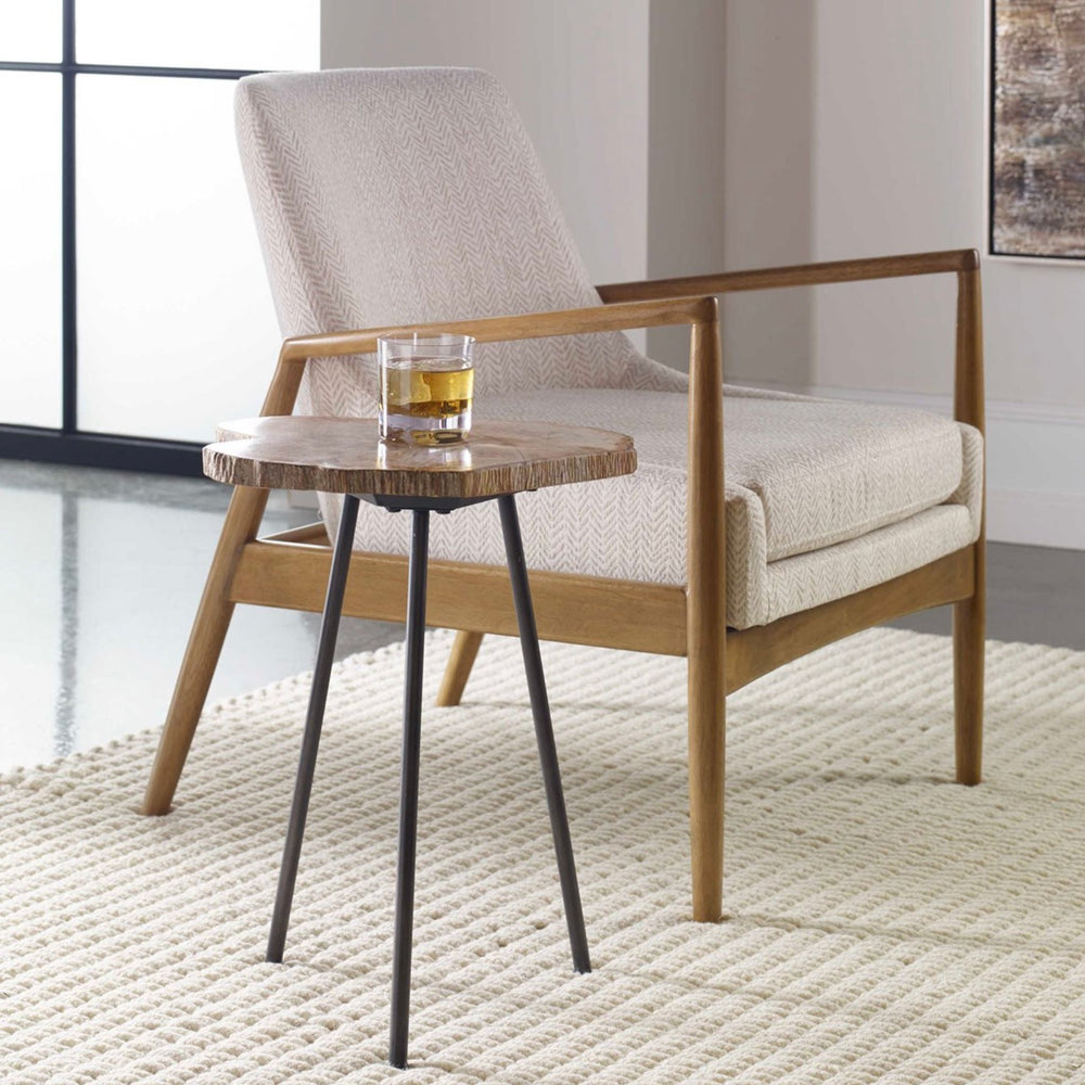 
                      
                        Mircea Petrified Wood Accent Table - #shop_name Accent Table
                      
                    