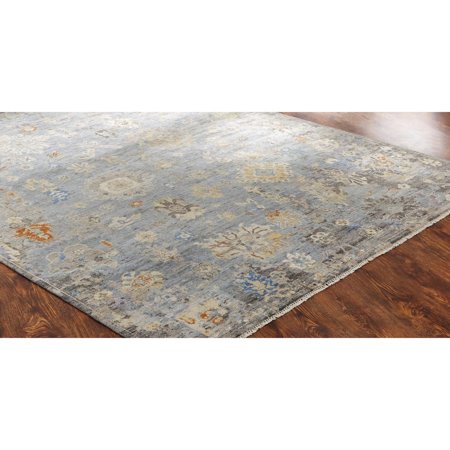 OID Blue Ice Hand Knotted Rug - #shop_name Rug