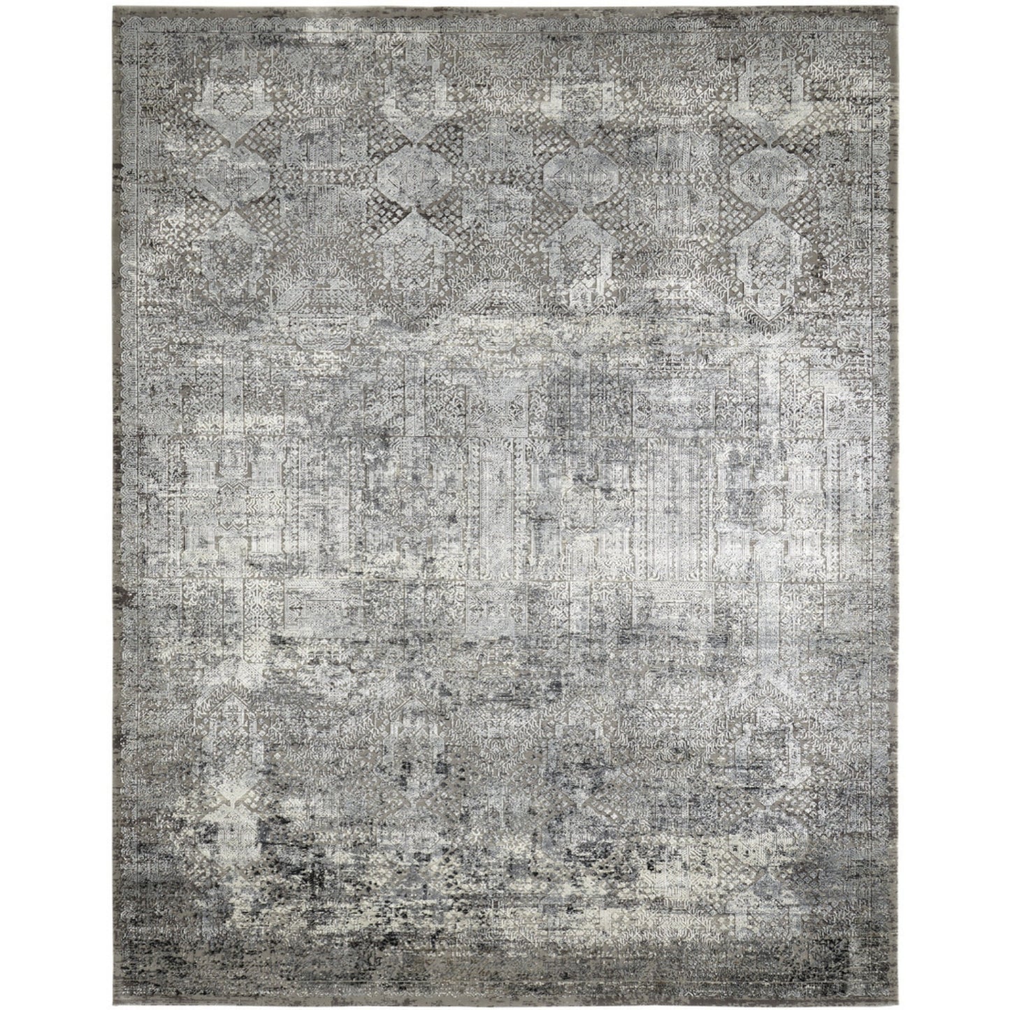 OID Grey Abstract - #shop_name Rug