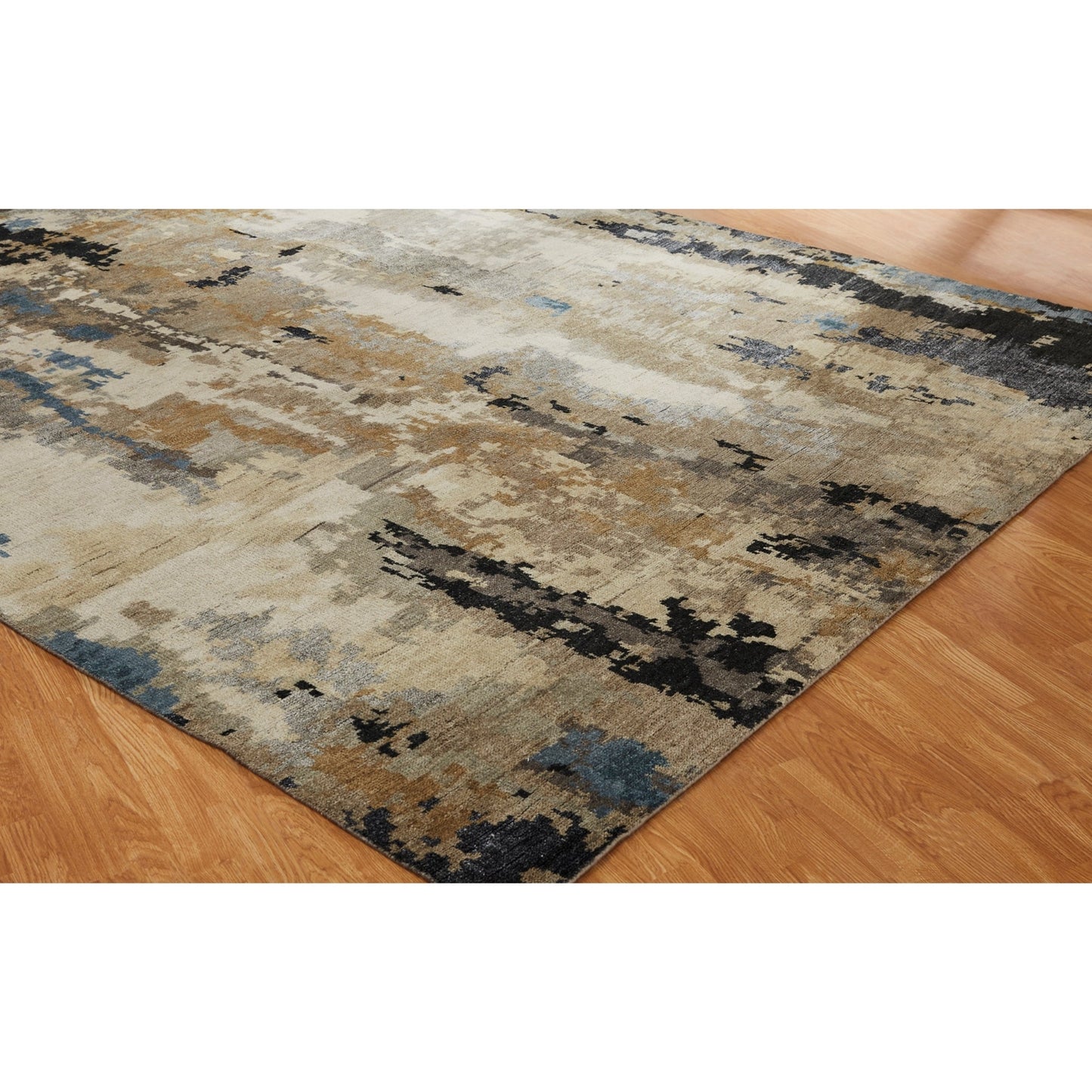 OID Tans & Blues - #shop_name Rug